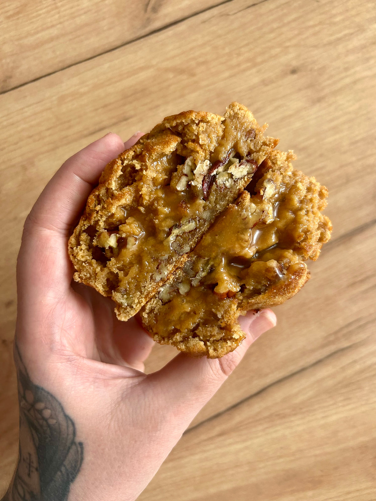 Le Cookie Noix de Pécan & Caramel