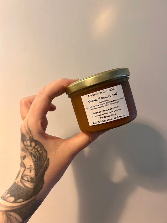 Caramel Beurre salé artisanal - Precommande